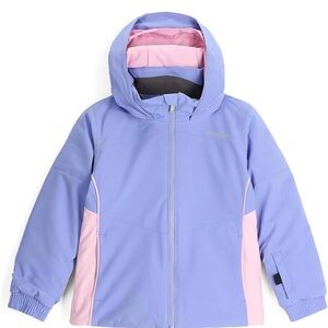 EUC - SPYDER Kids Size 6 Conquer Ski Jacket Violet and Pink